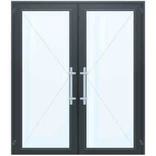 D45 дверь в проём маятниковая